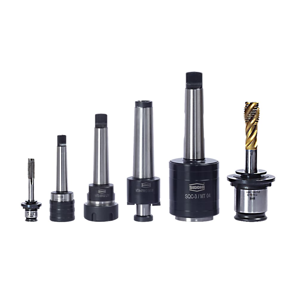 Cylindrical shank ER collet chucks