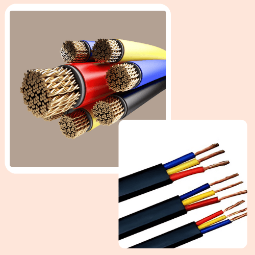 Copper electrical cables and conductors