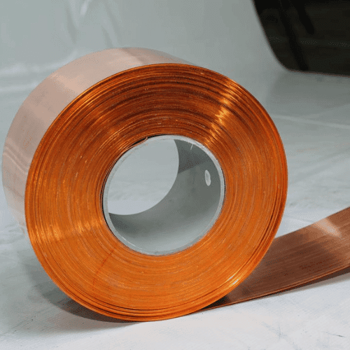 Precision copper foil production