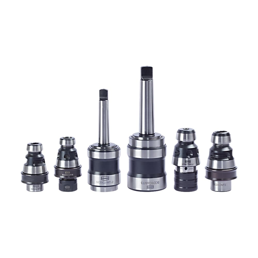 Quick-change drilling and tapping chuck adaptors