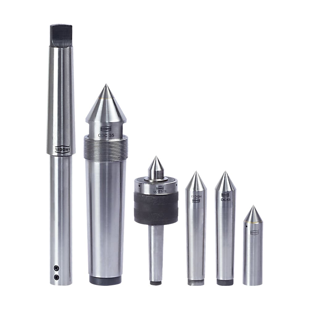 Selection of precision lathe accessories